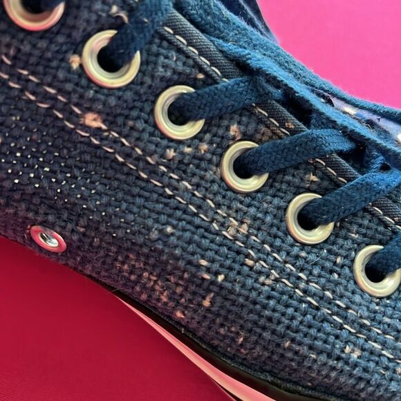 Converse Denim Blue Unisex Sneakers M10.5W12.5 - Picture 7 of 7